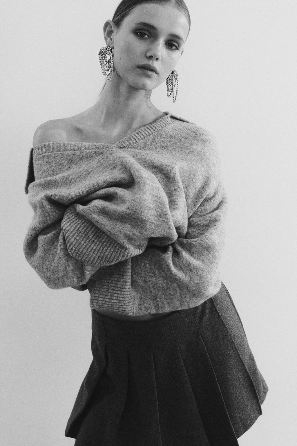 Jersey de punto fino con cuello - H&m фото 2