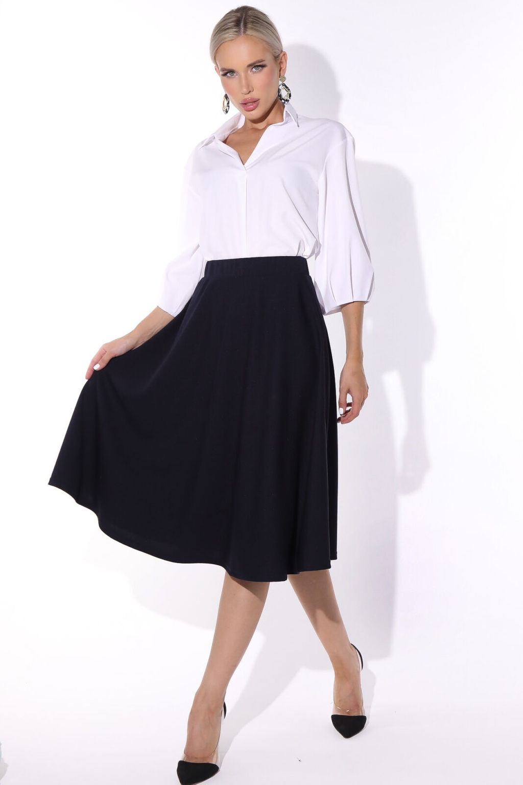 Юбка Мелинда (черника) - Эльза фото 6