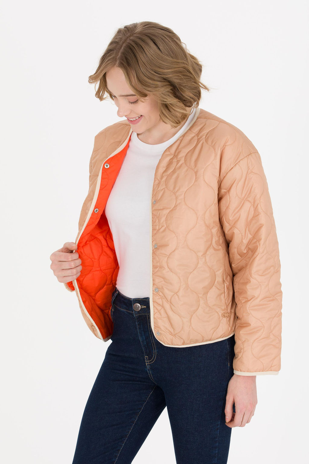 U. S. Polo Assn Женское коричневое пальто - U.s. polo assn фото 2