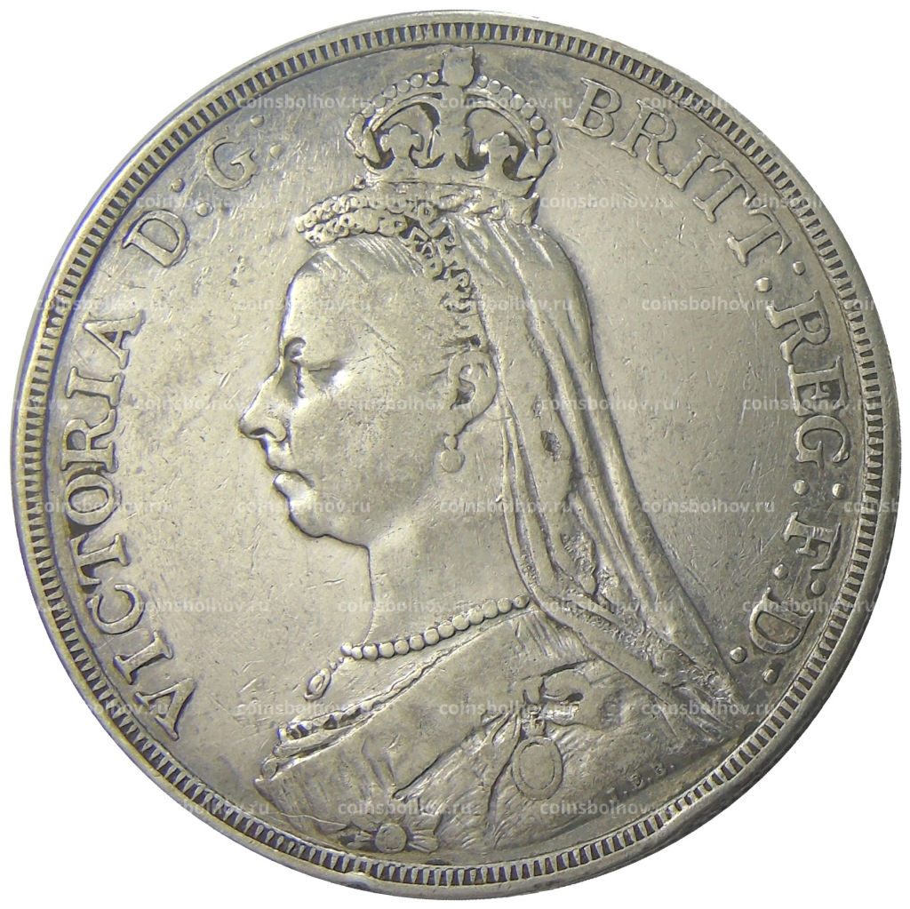 1 крона 1887 года Великобритания