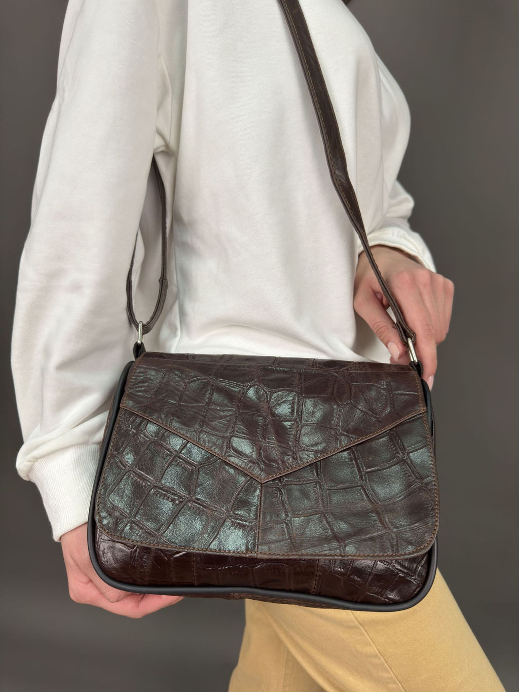 Сумка женская из телячьей кожи