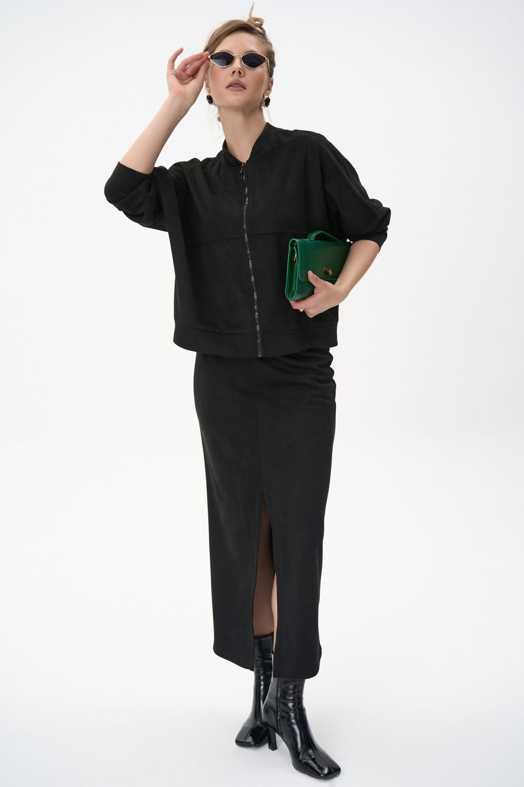 Юбка Майли (чёрный) - Эльза фото 8