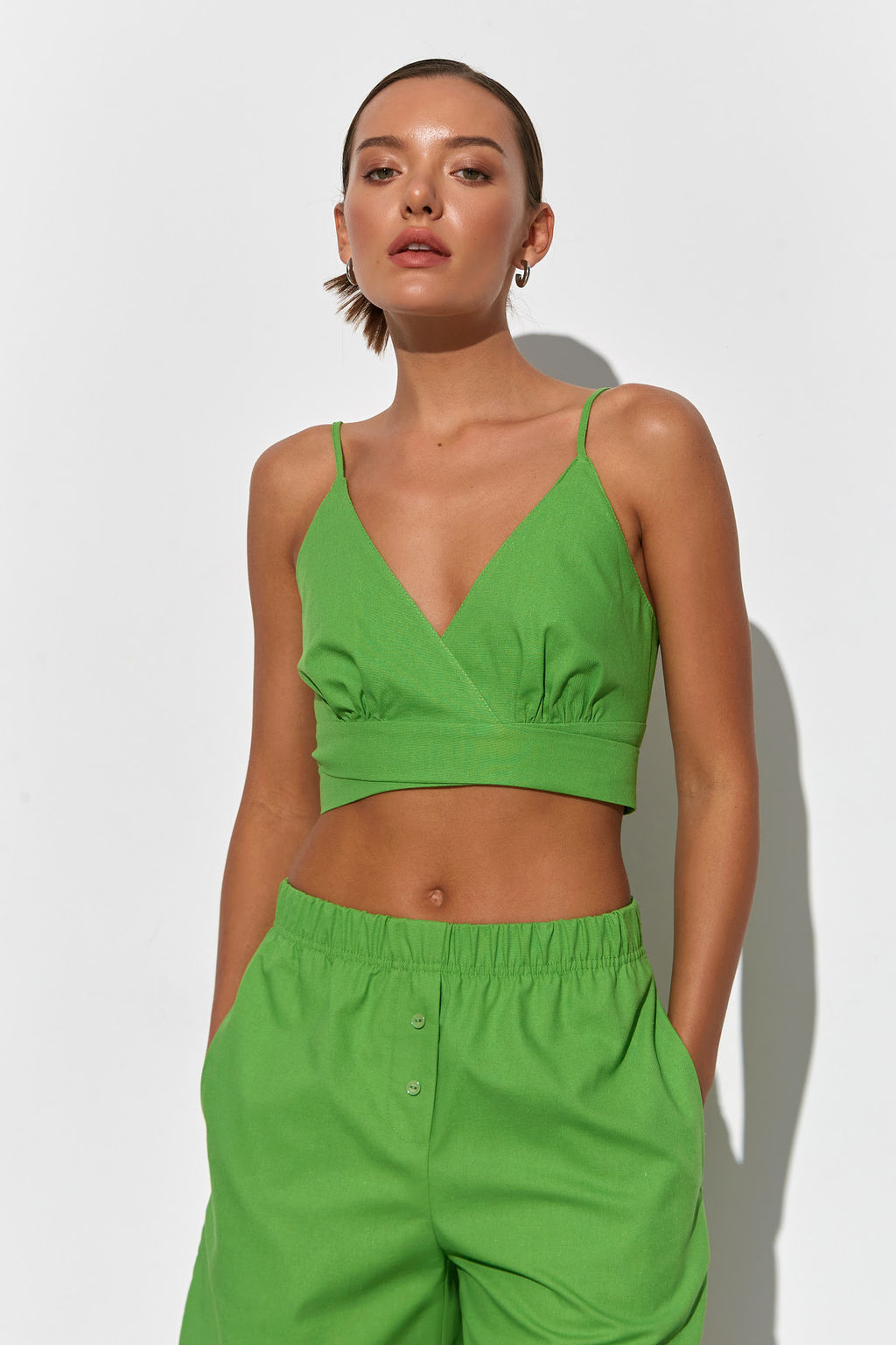 Топ на запах с бретелями - Mollis фото 3