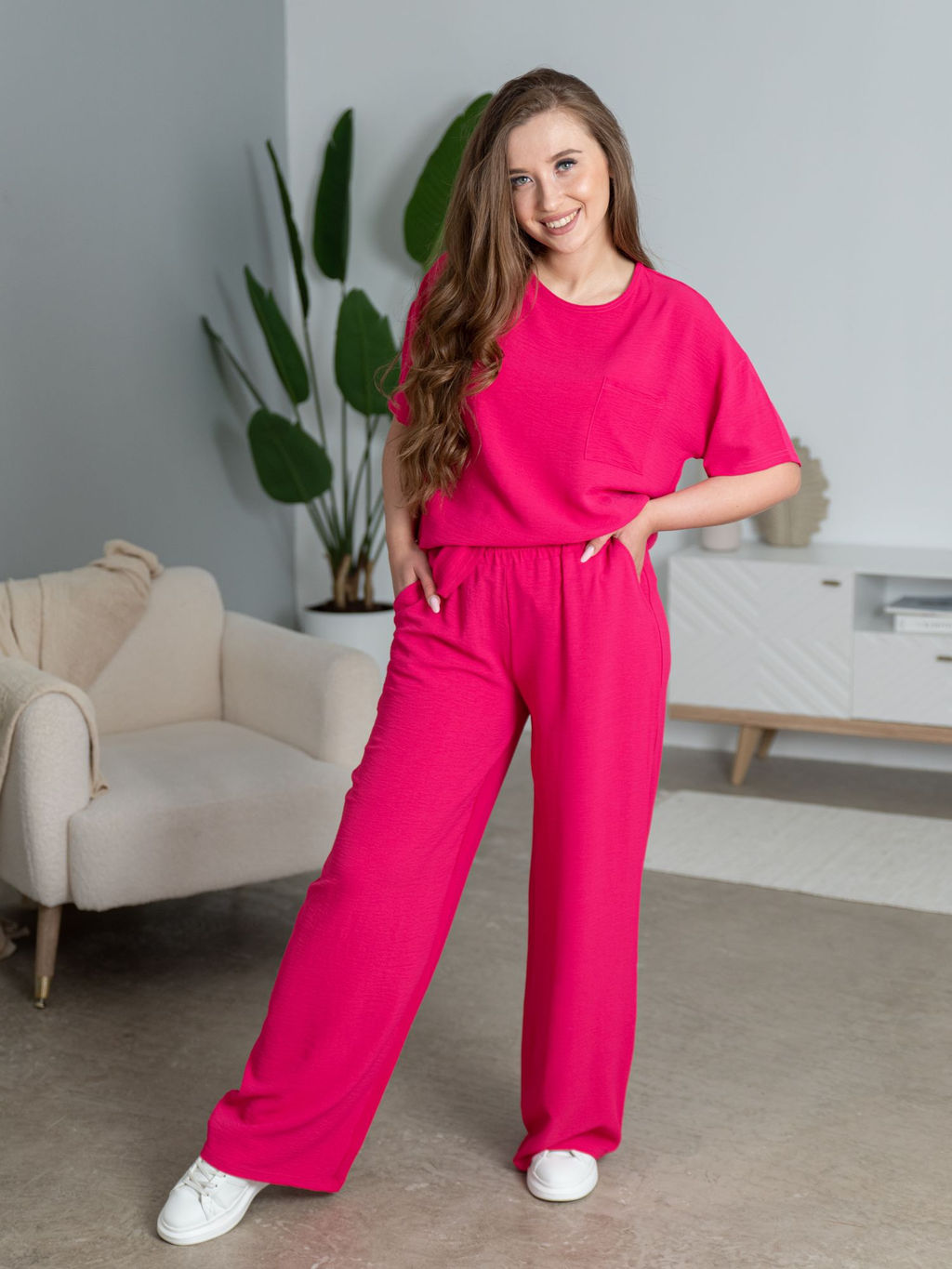 Комплект женский (джемпер кор.рукав+брюки) 431 Be Friends фото 8