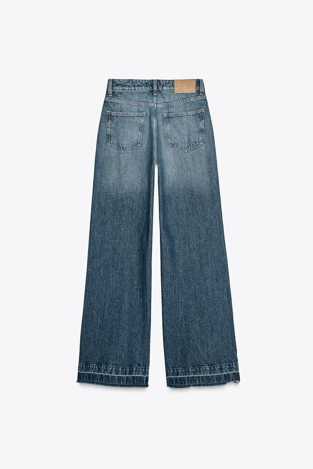 Z1975 WIDE LEG HIGH-RISE JEANS - Zara фото 6