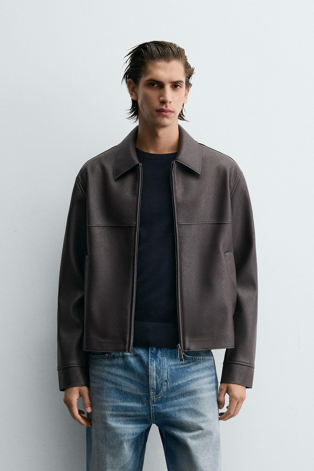 FAUX LEATHER JACKET - Zara фото 2