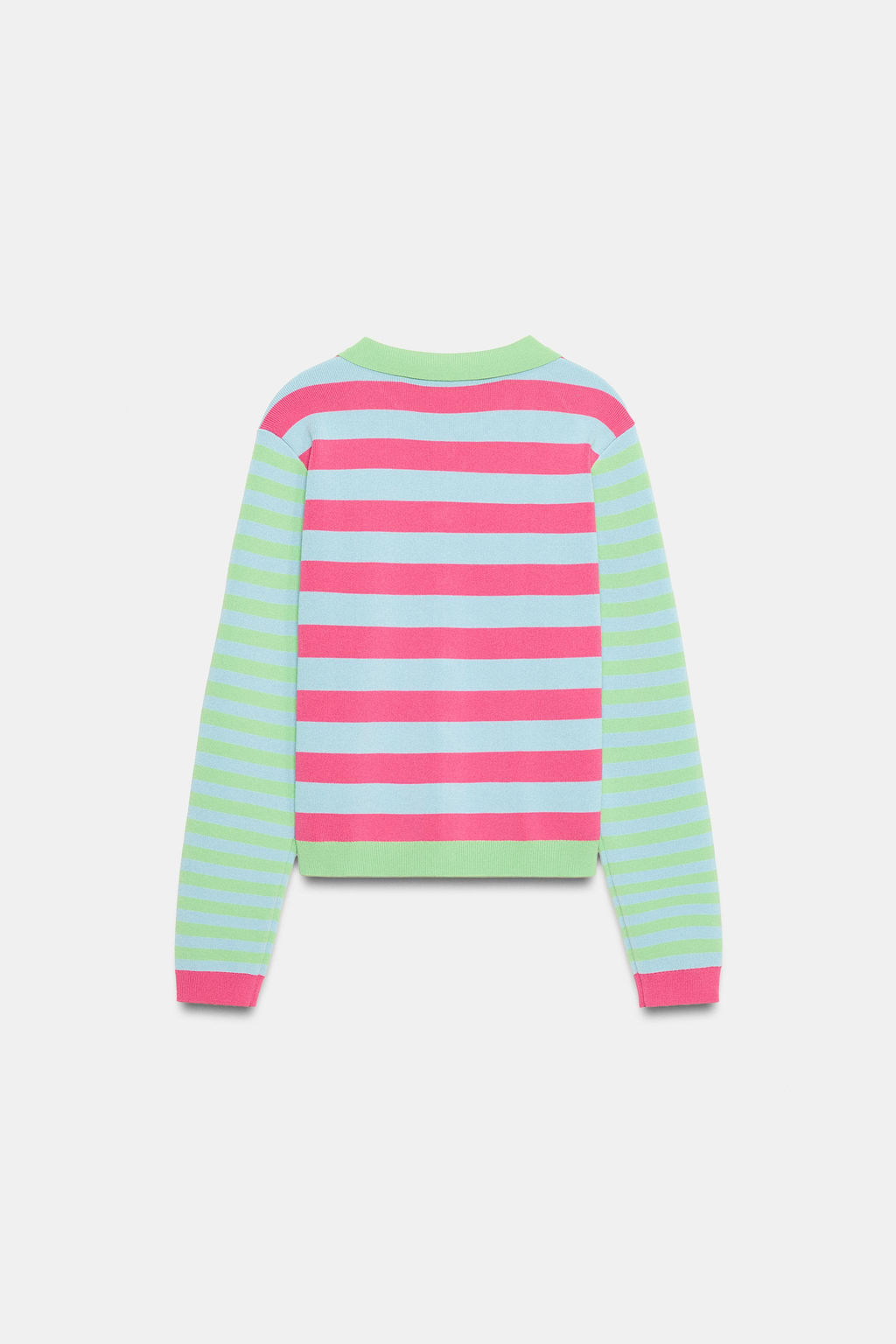 CHAQUETA PUNTO RAYAS / rayas - Zara фото 7