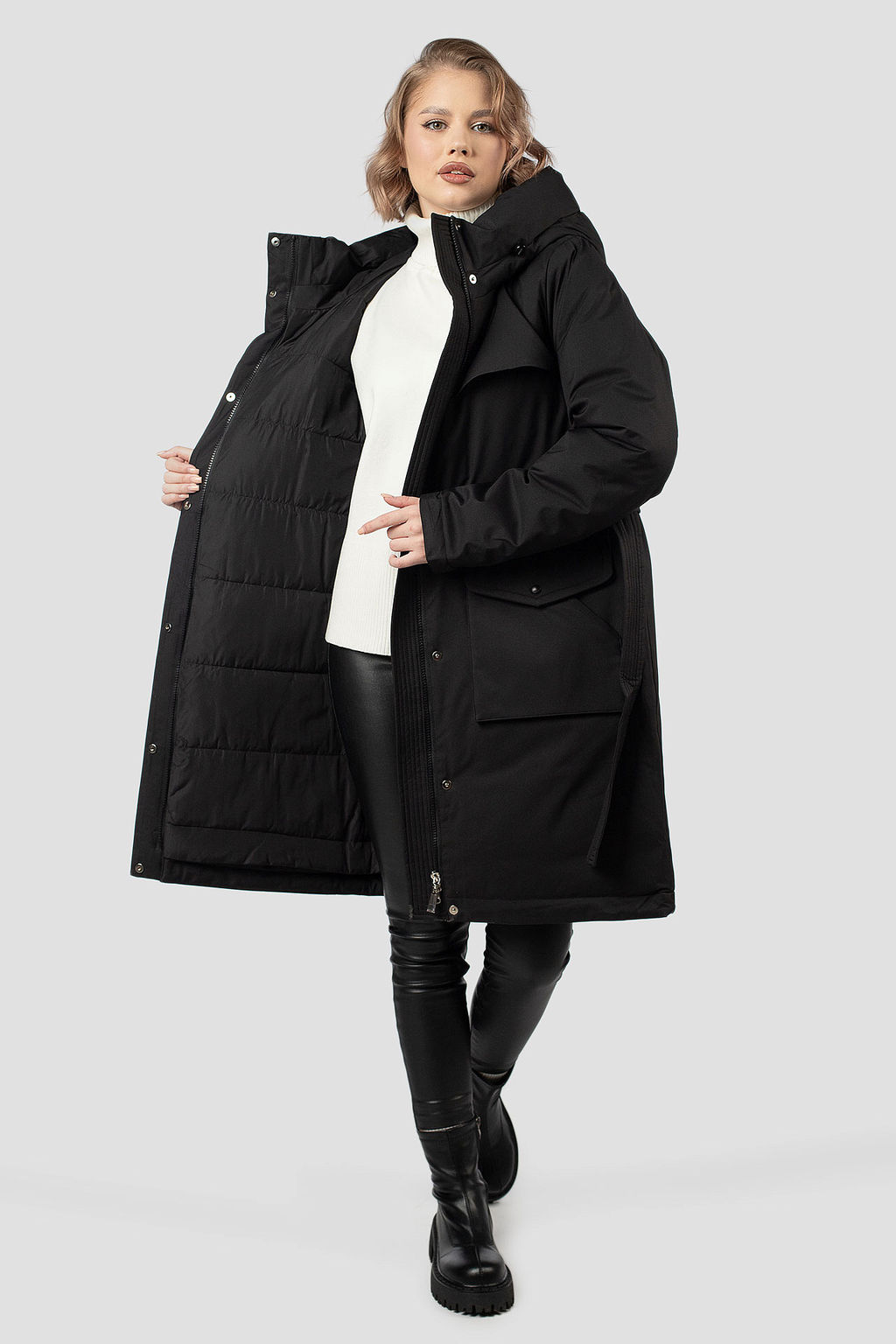 05-2241 Куртка женская зимняя (биопух 250) - El podio фото 2