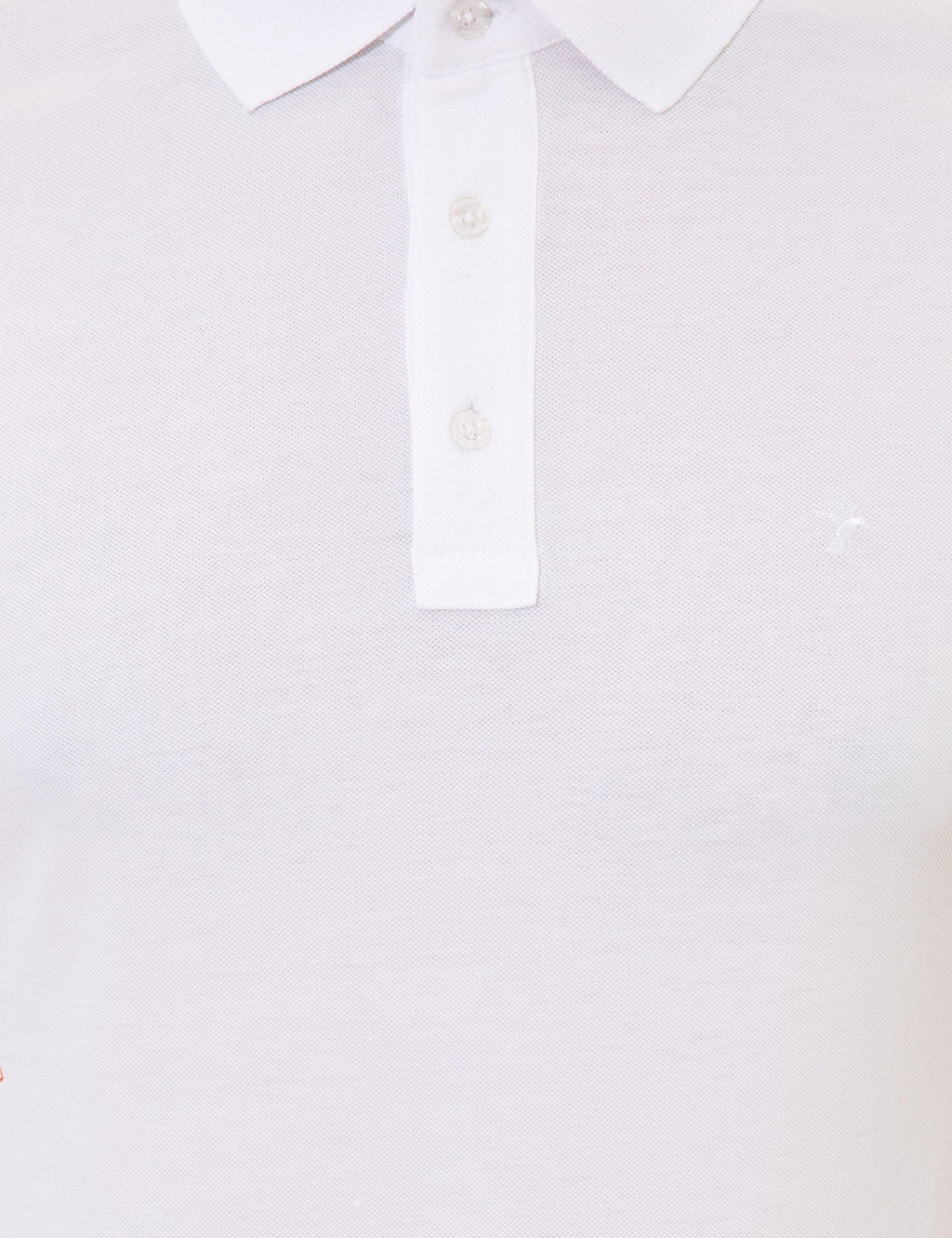 Beyaz Polo Yaka Slim Fit T-Shirt - Cacharel фото 6