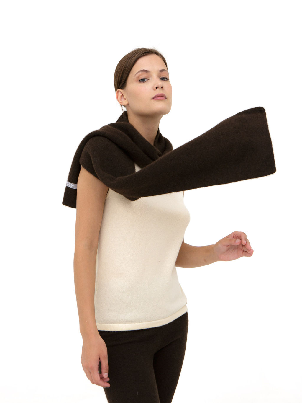 Шарф из пуха яка 03034 ТК