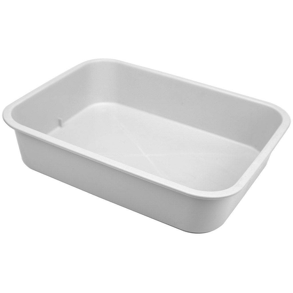 Лоток-туалет для кошек Эконом 33х25х7см, пластик (Россия) - Домашняя мода фото 2