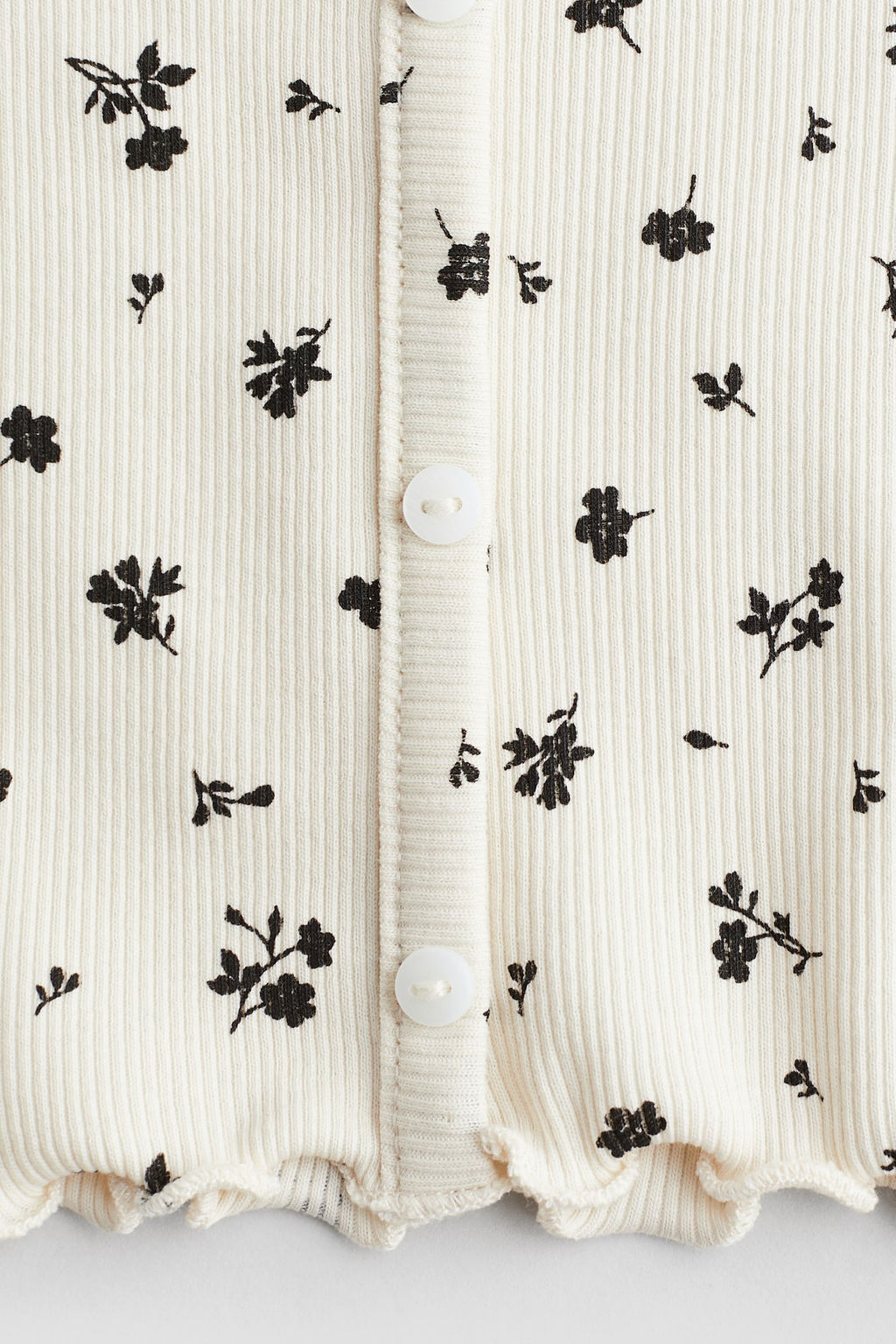 Camiseta de algodon acanalado - H&m фото 2