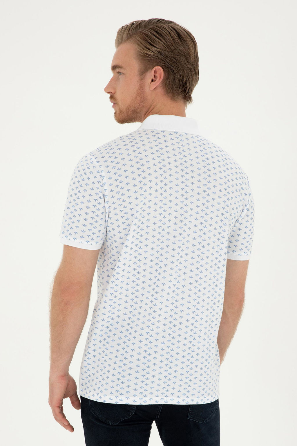 Мужская темно-синяя футболка Неожиданная скидка в корзине - U.s. polo assn фото 5