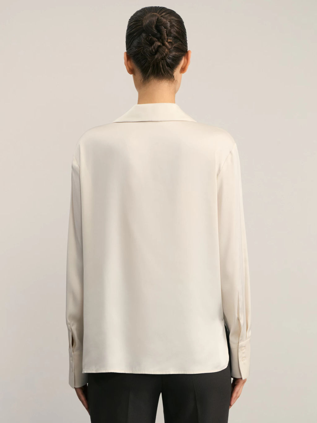 Атласная блузка / Zarina  фото 5