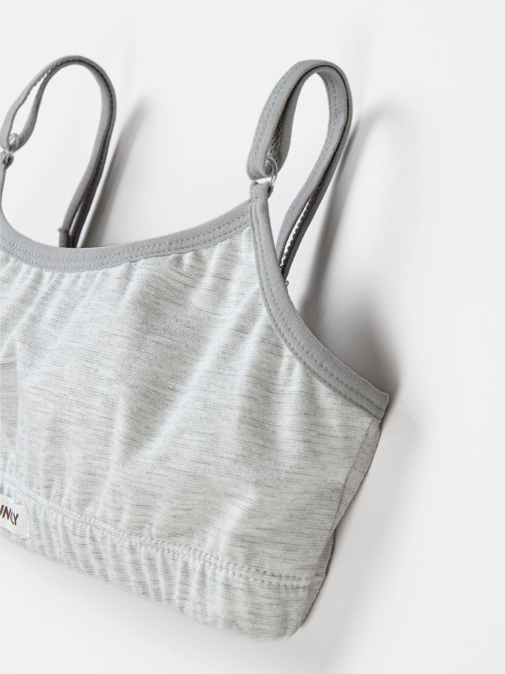 Топы для девочек Уголь/Серый меланж 2 шт 7+ - Bungly фото 8