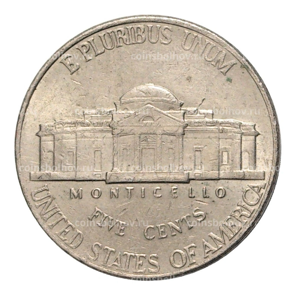 5 центов 2002 года D