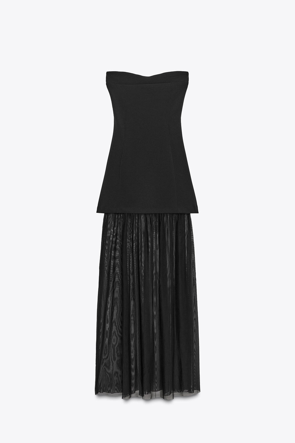 STRAPLESS COMBINED DRESS - Zara фото 5