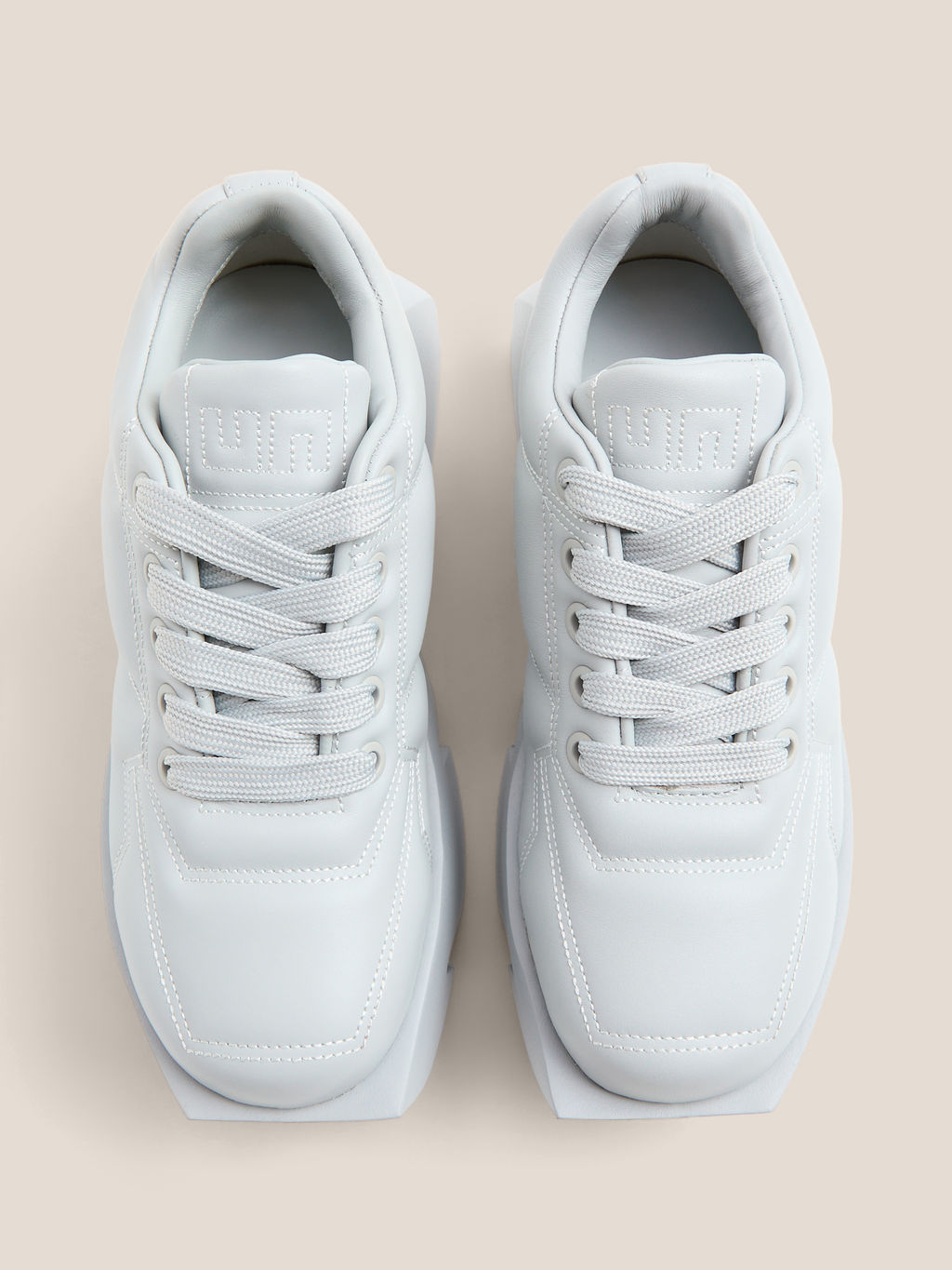 Женские полуботинки UNITED NUDE Bull Puffy Sneaker Артикул 4636549, бледно-серый