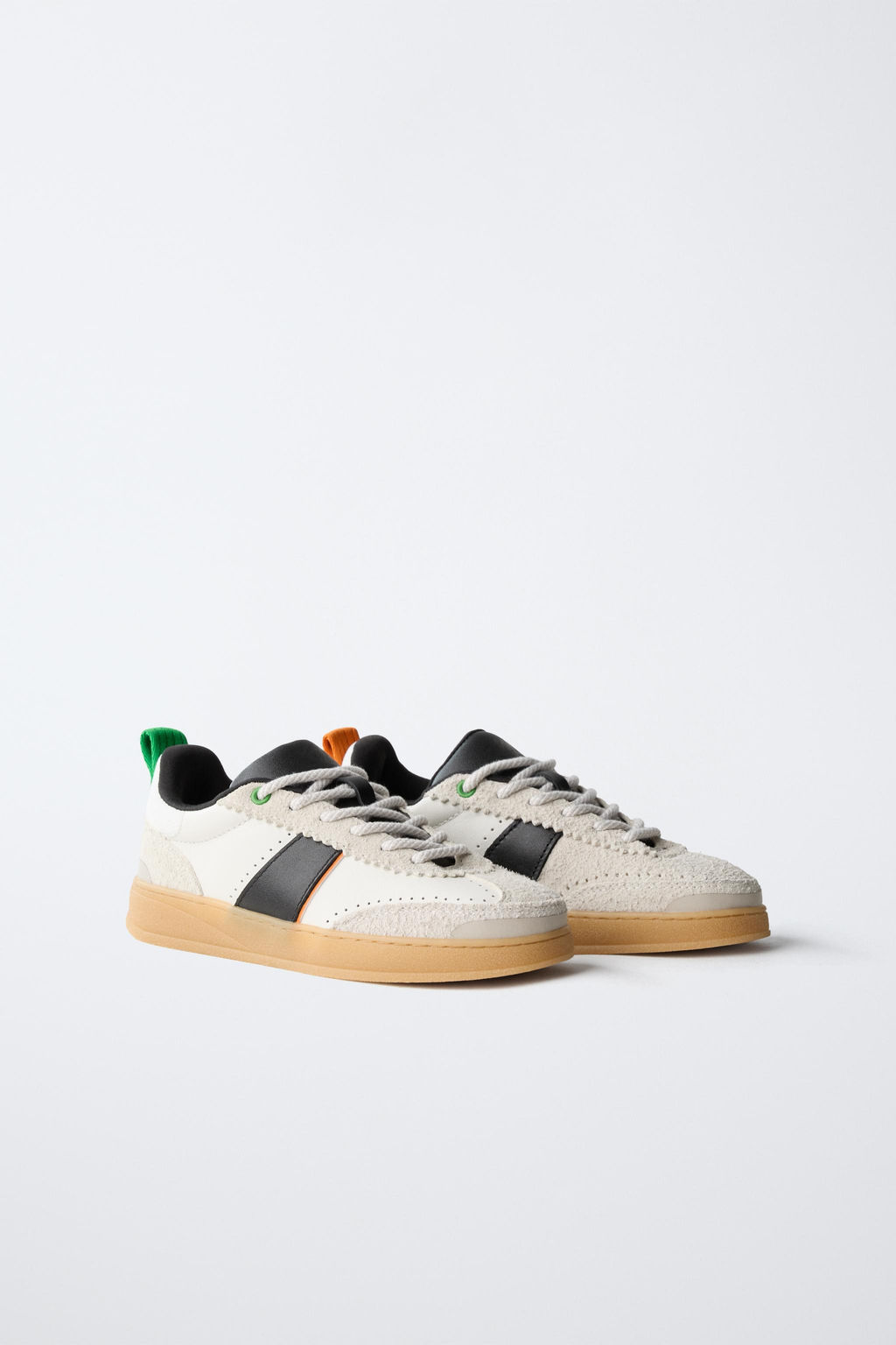 LEATHER SNEAKERS - Zara фото 2