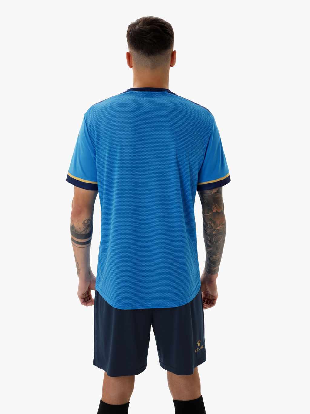 Футбольная форма KELME Football Suit (Light Blue/Dark Blue)