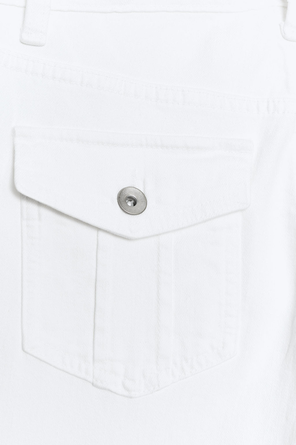 JEANS TRF BOOTCUT TIRO BAJO / Blanco - Zara фото 9