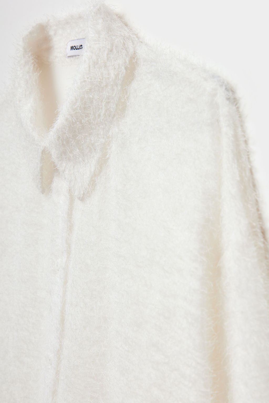 Рубашка с пушистой фактурой - Mollis фото 5