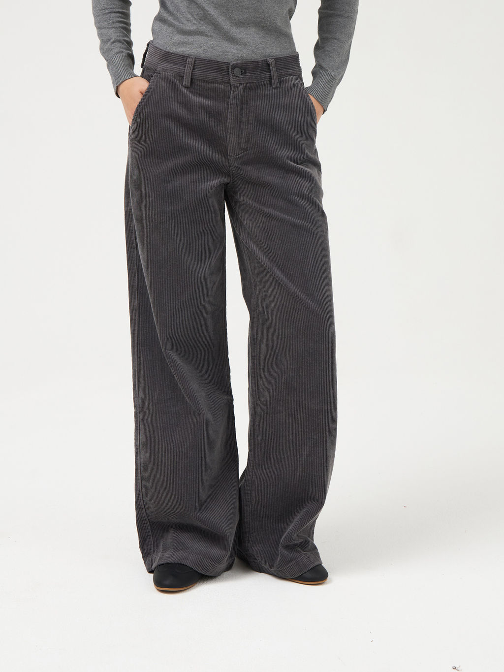 Женские Вельветовые Брюки Свободные - Mossmore фото 185