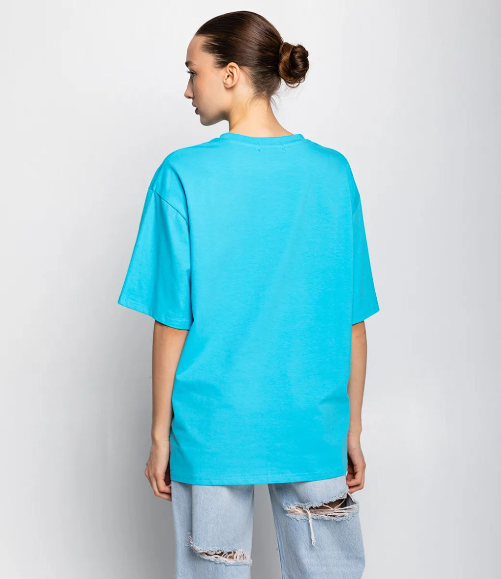 Футболка #ОКТ1655-1, голубой