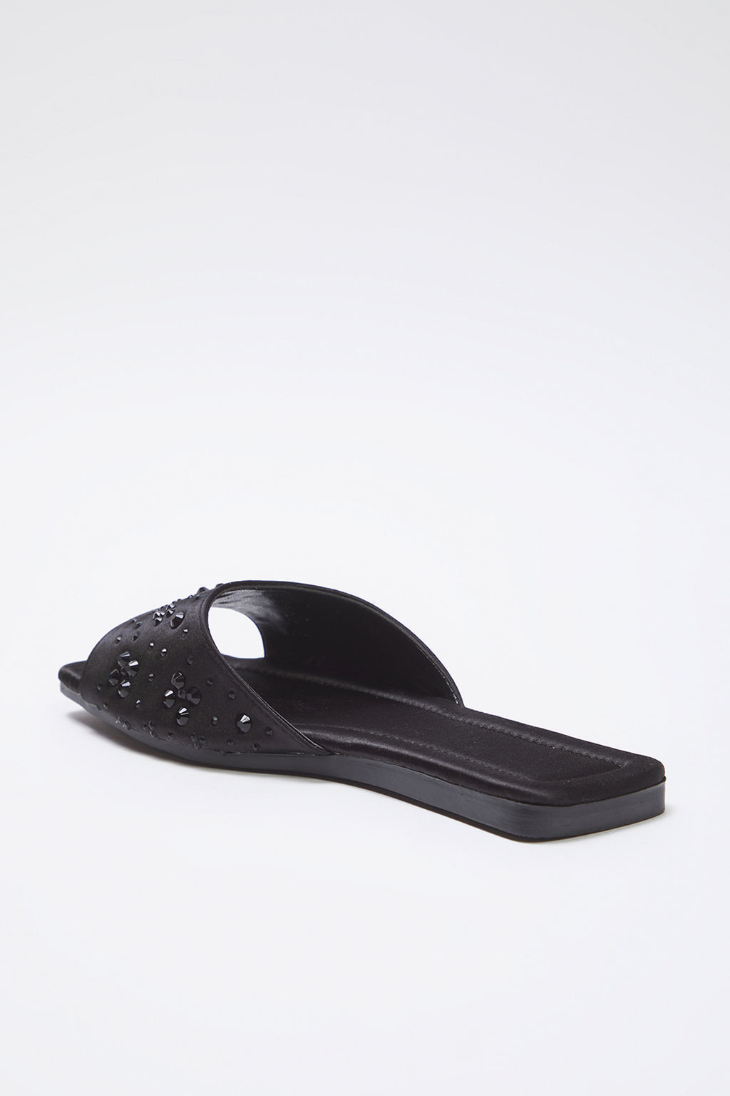 Trendyol Shoes Siyah Tasl? Saten S?k Kad?n Terlik TAKSS25TE00025 - Trendyolmilla фото 11