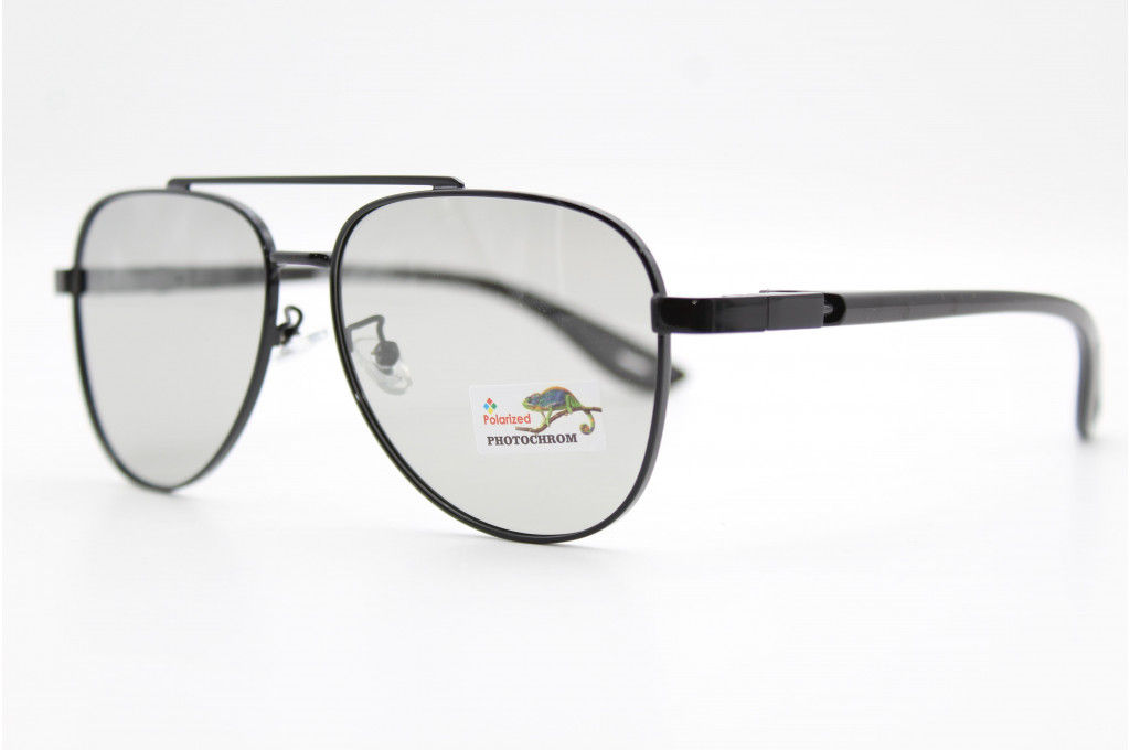 Солнцезащитные очки POMILED (Polarized) (хамелеон,пластик) 08809 52-16-143 С9-51 с мешочком