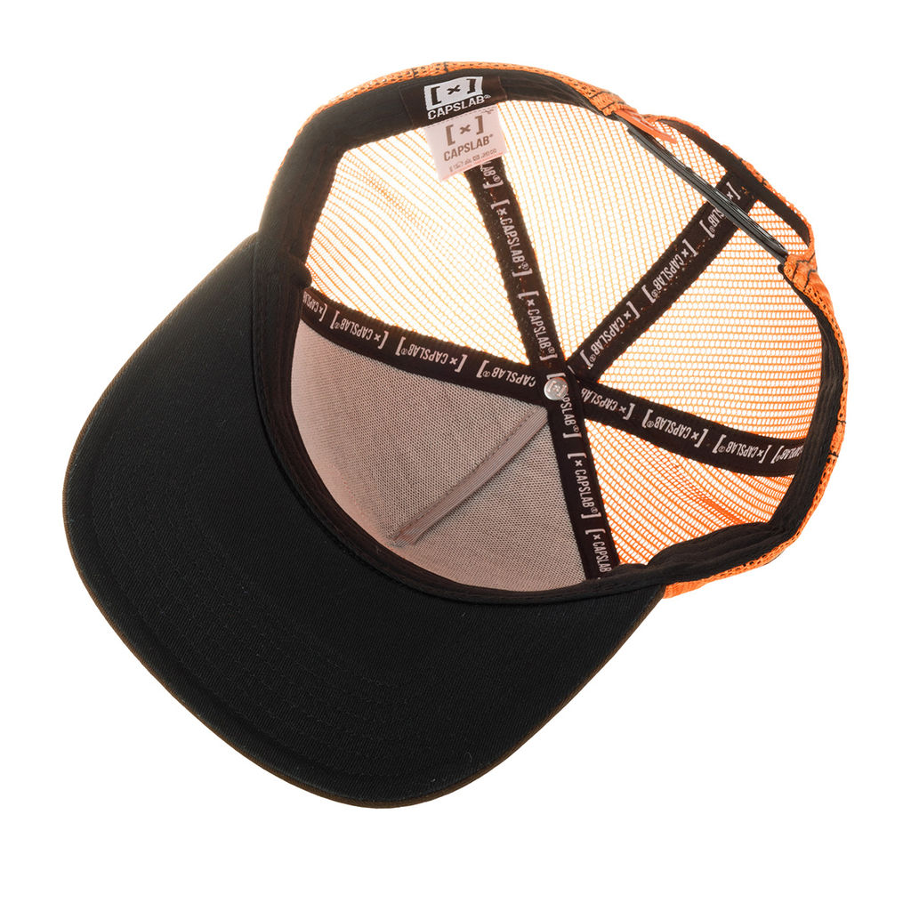 Бейсболка CAPSLAB арт. CL4/1/CF/LUC Premium Lucky cat (коричневый )  фото 2