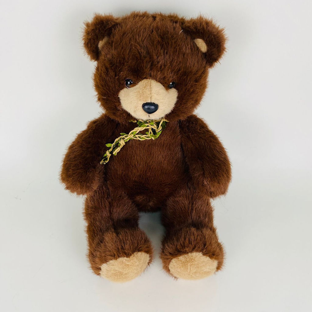 Мягкая игрушка Мишка с плетёным украшением на шее 30 см (арт. 9575/30) - Storyland фото 14