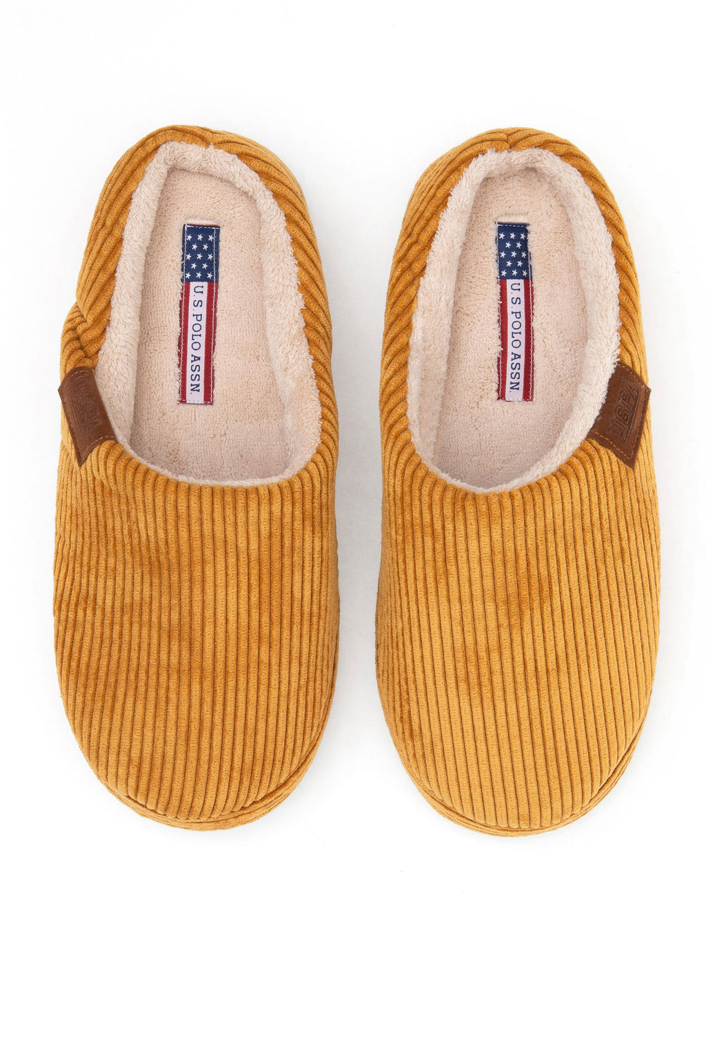 Мужские туфли горчичного цвета - U.s. polo assn фото 6