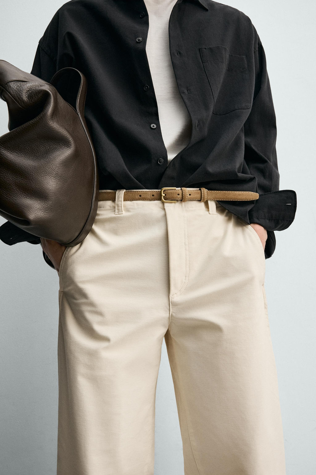 PANTAL?N BALLOON FIT / Crudo - Zara фото 6