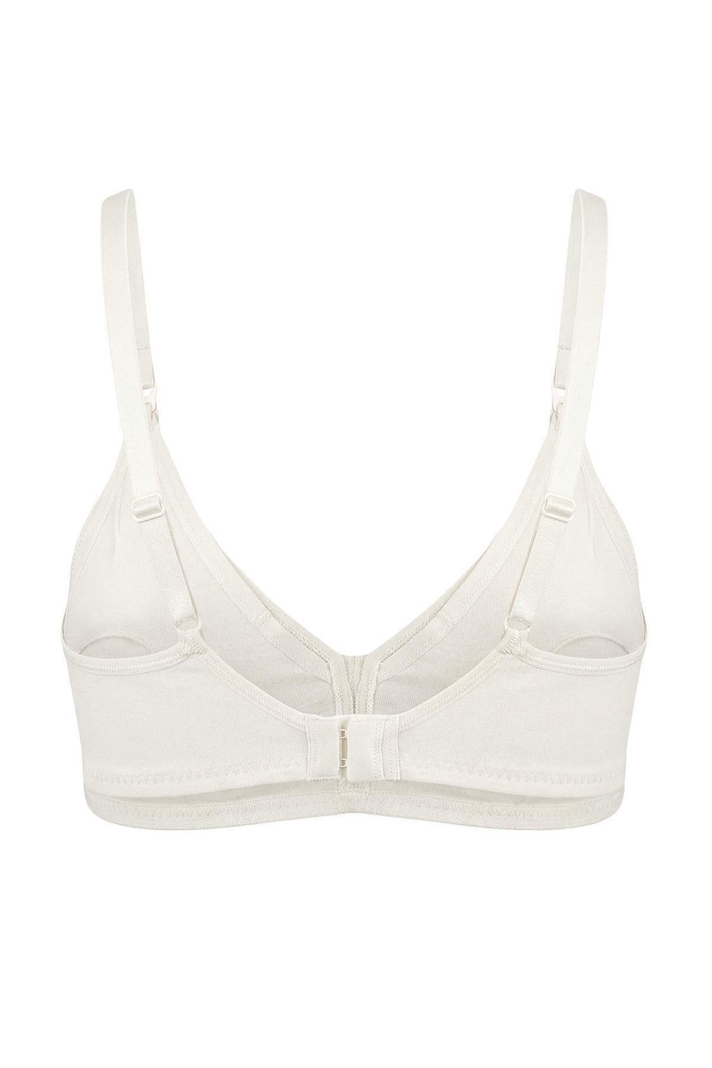 Siyah-Ekru 2li Pamuklu Emzirme Sutyeni Kaps?z Sutyen THMSS26SU00008