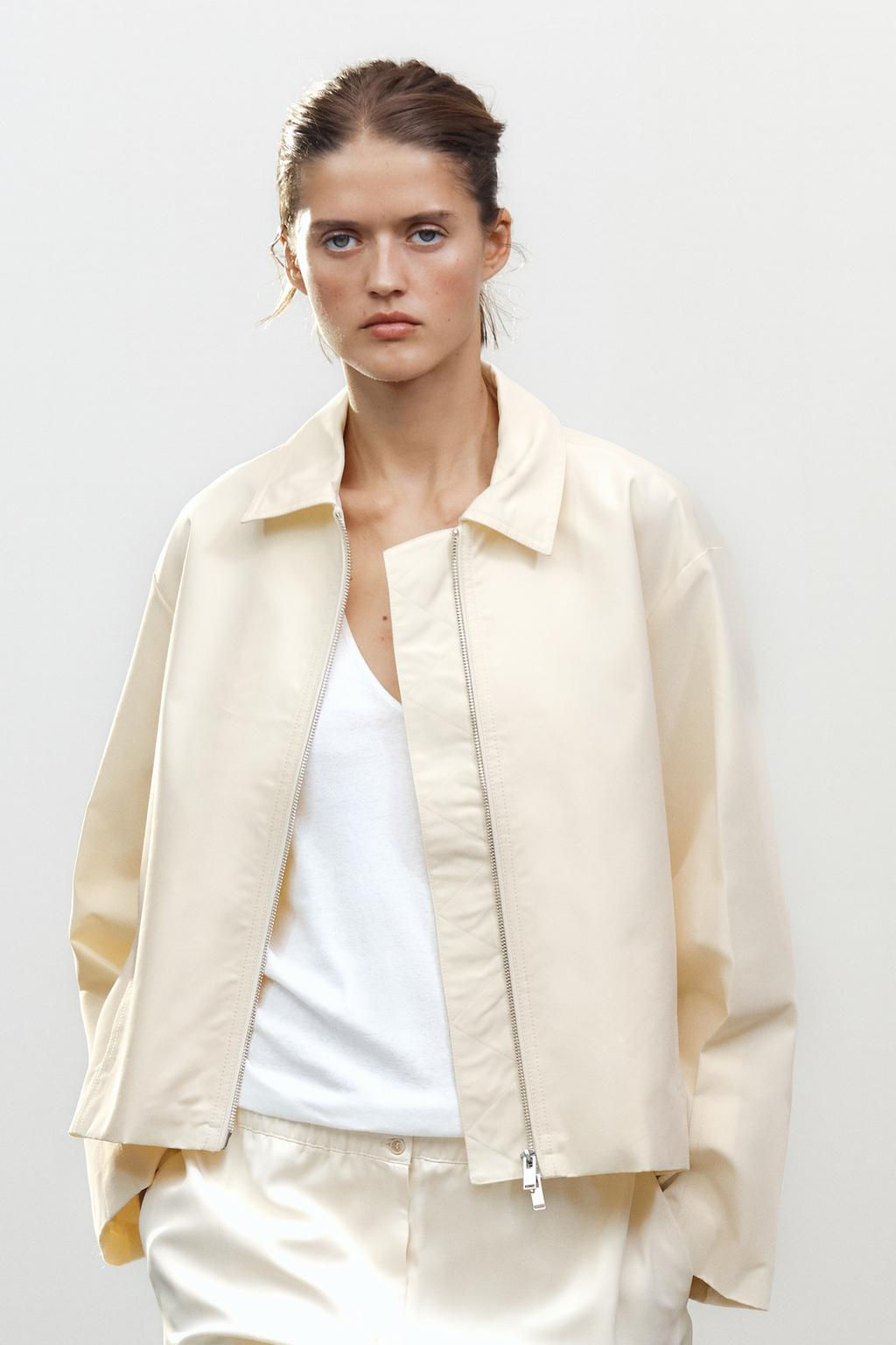 ZW COLLECTION BOMBER JACKET - Zara фото 3