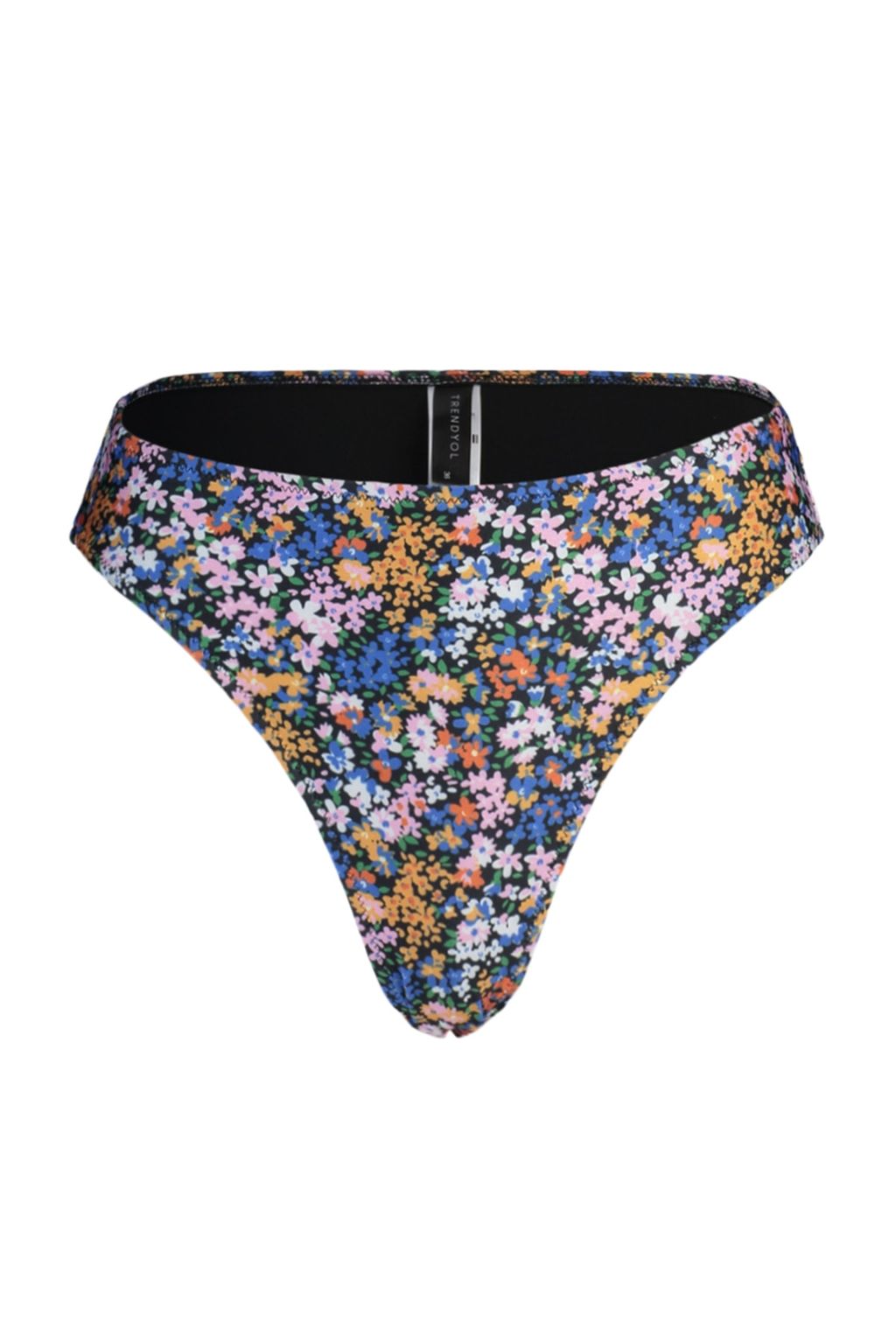 Cicek Desenli Yuksek Bel Bikini Alt? TBESS23BA00152
