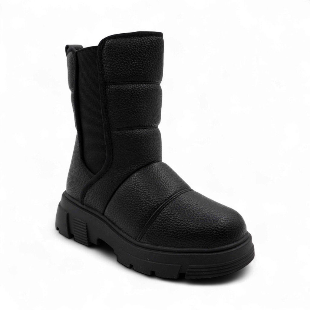 Сапоги на меху 3103В-1 черные