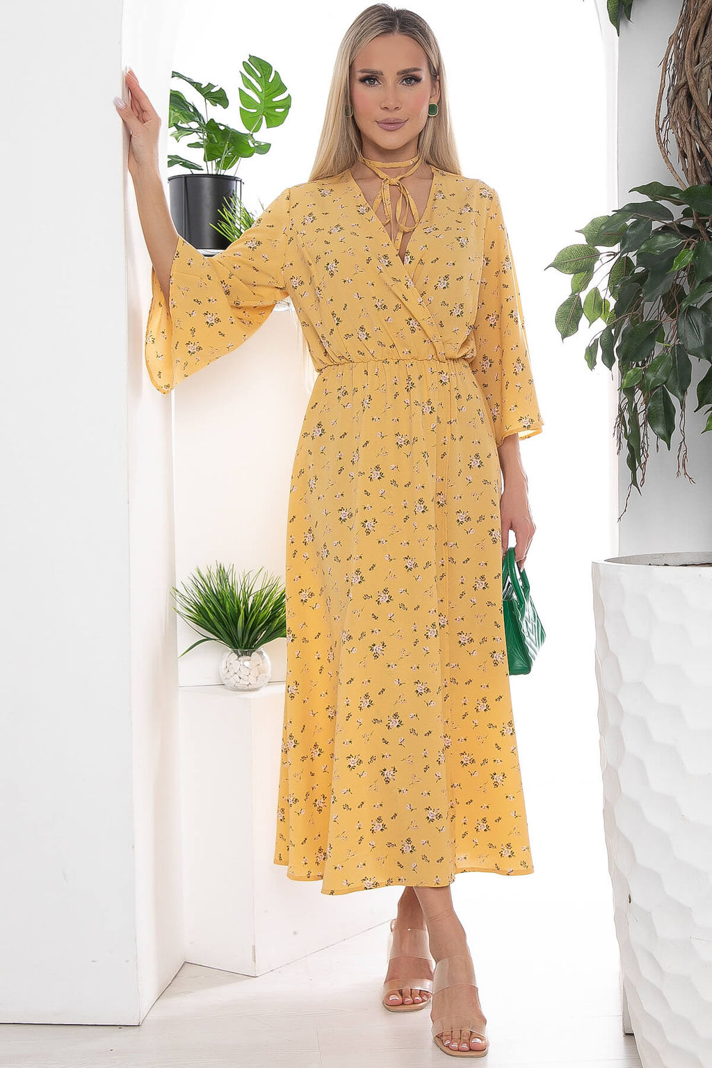 Платье Морриган (желтое) П10279 - Lt collection фото 10