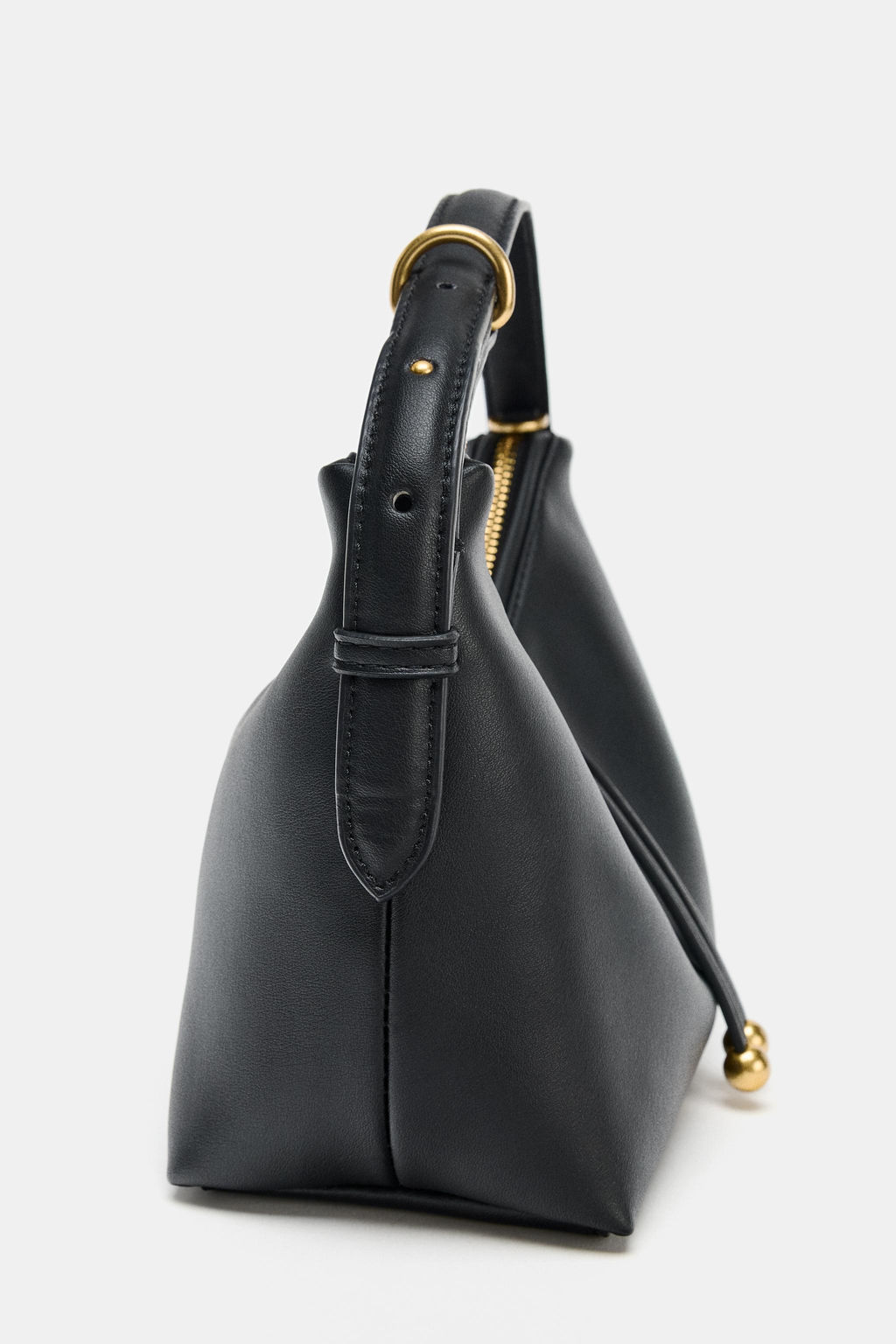 MINI BUCKET BAG WITH BALL DETAIL - Zara фото 12
