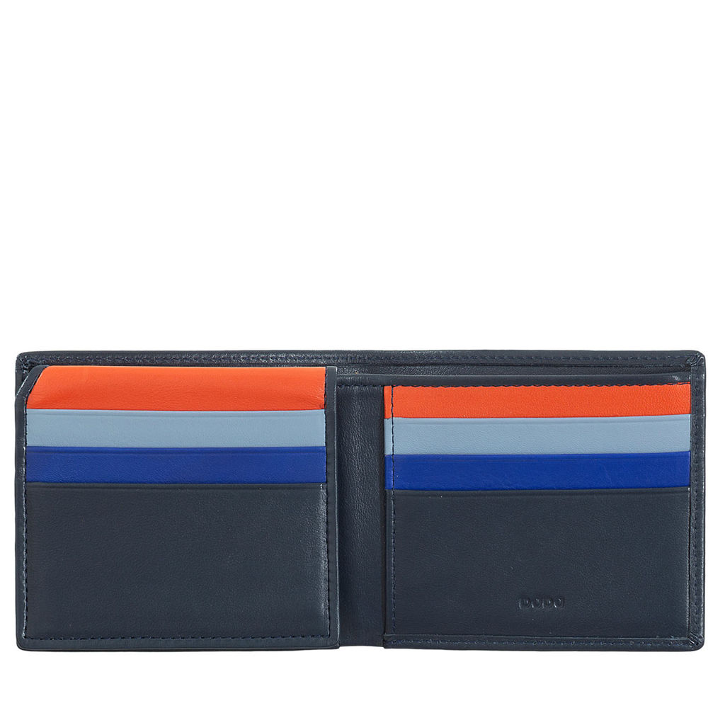 Итальянский мужской кошелек DuDu серии Plinio | морской - Dudubags фото 3