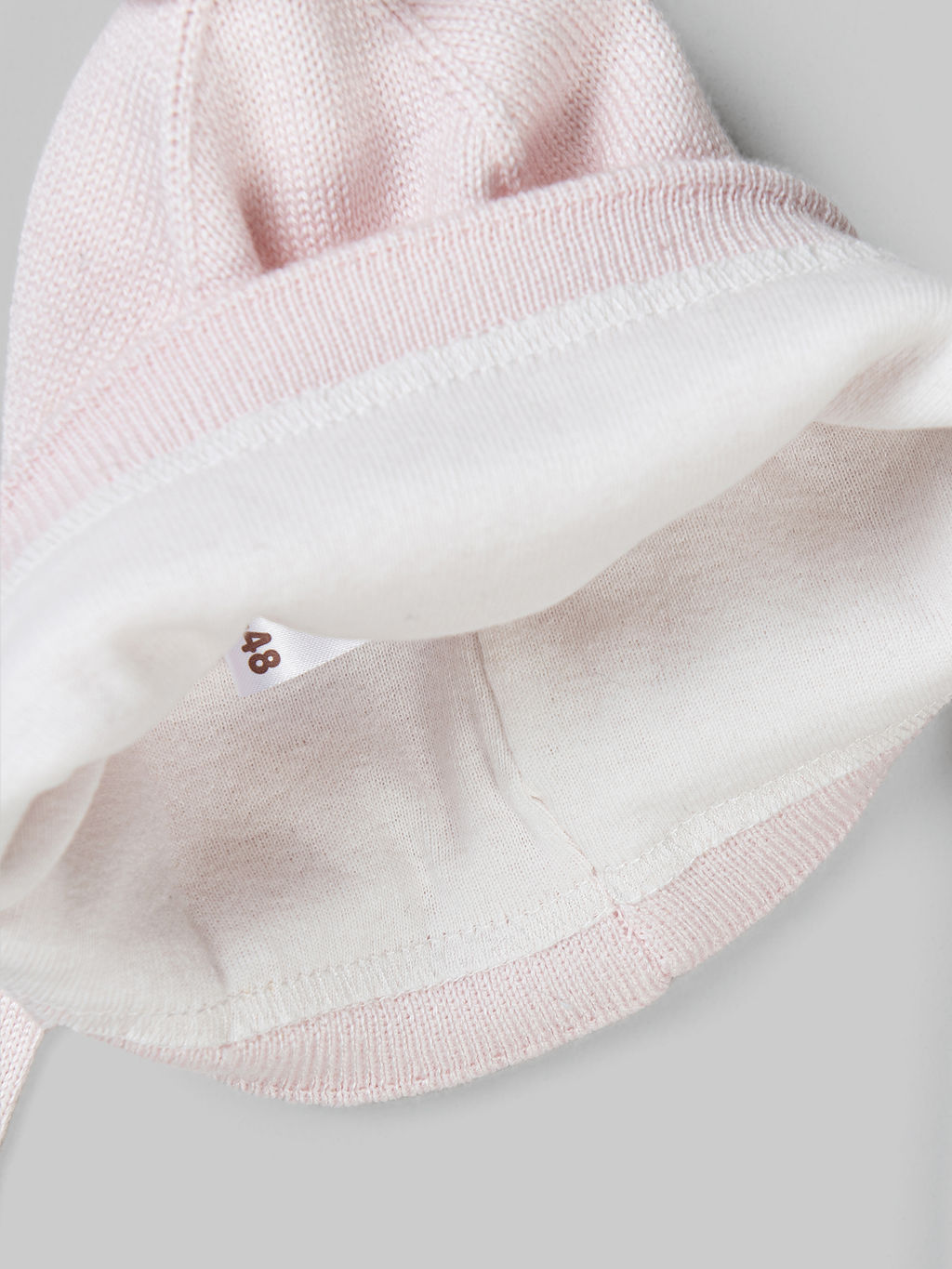 Шапка хлопковая на подкладе Камелия 0+ - Bungly фото 4