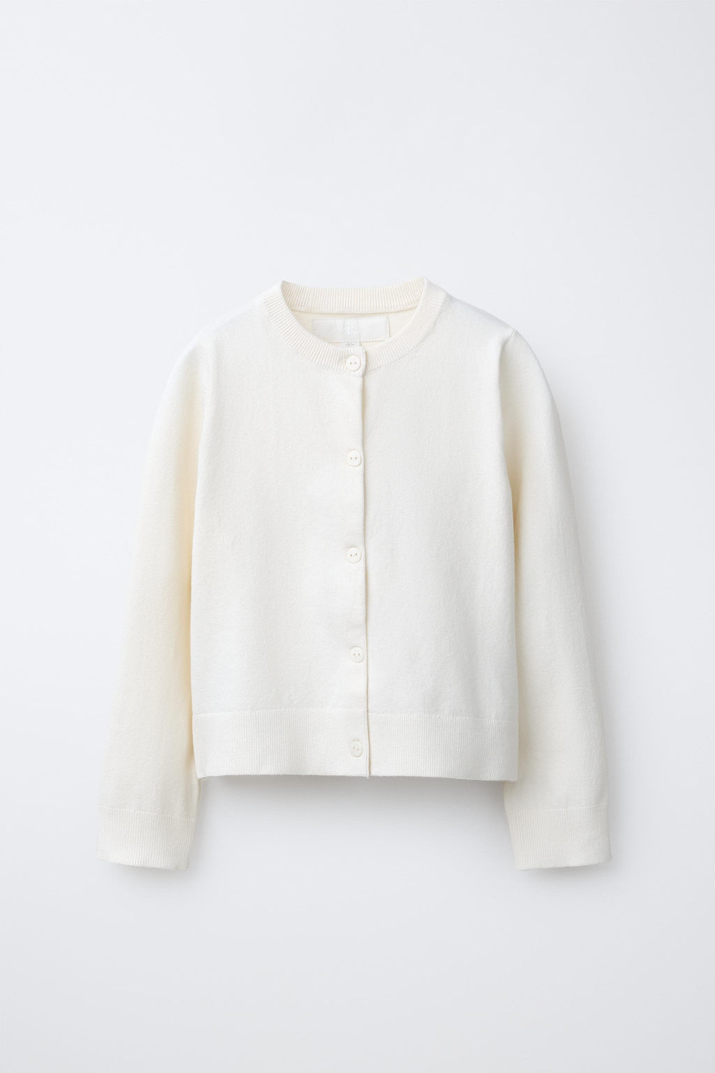 CHAQUETA PUNTO LISA / Crudo - Zara фото 2