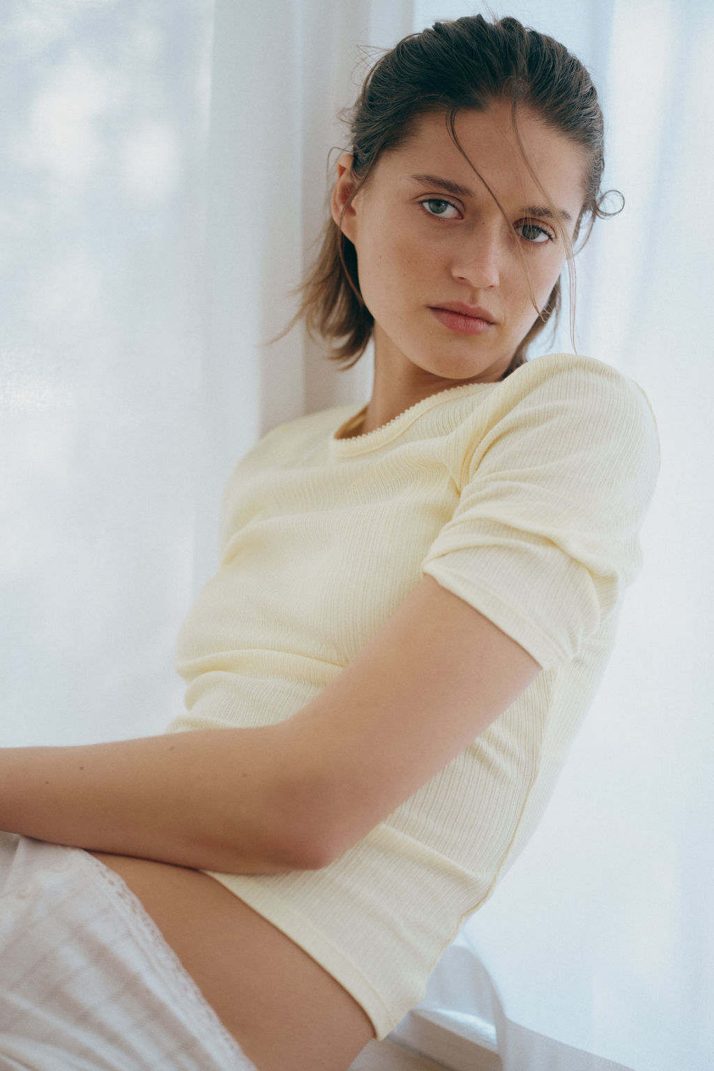 Camiseta en punto pointelle - H&m фото 4