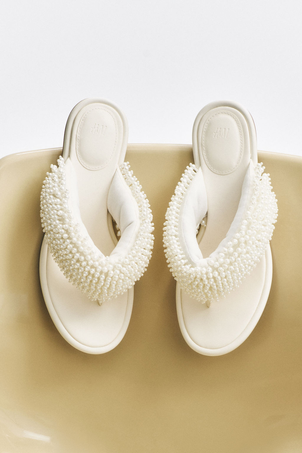 Sandalias de tac?n con cuentas - H&m фото 4