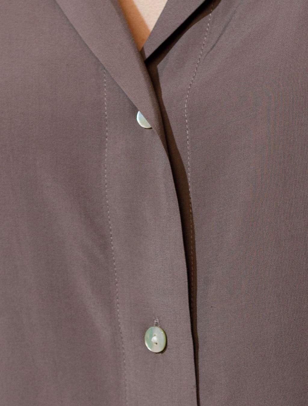 Блузка с коротким рукавом из вискозы с лиоцеллом - Vilatte фото 2