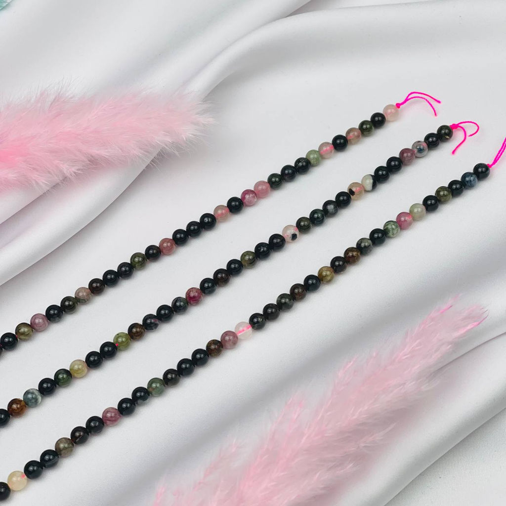 Бусины для украшений из Турмалина микс