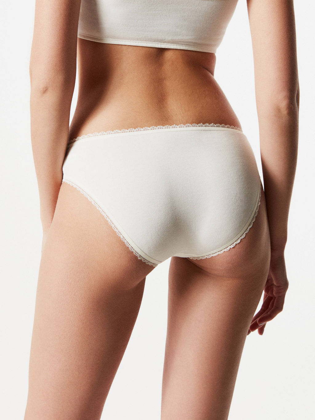 CONTE Трусы женские bikini BASIC LINE LB 2030 (вешалка) ivory - Conte elegant фото 2