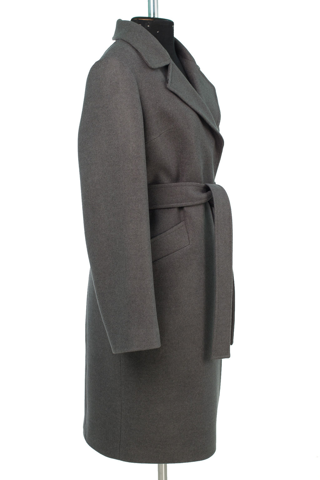 01-11105 Пальто женское демисезонное (пояс) - El podio фото 9