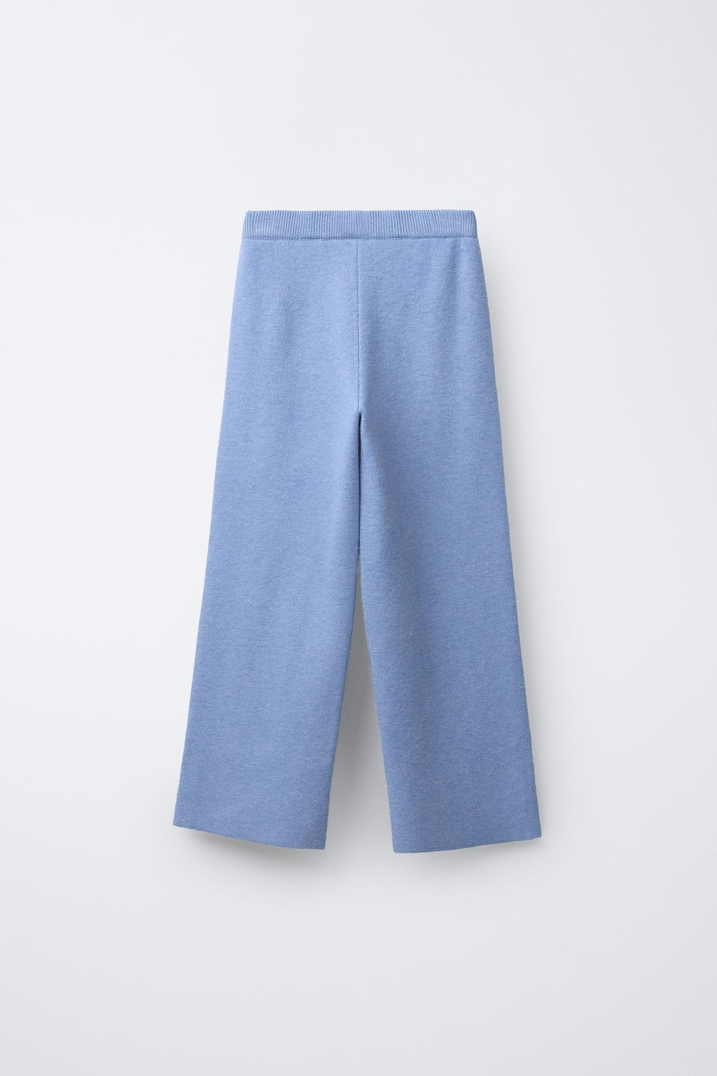 WIDE-LEG KNIT TROUSERS - Zara фото 3